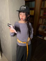 【100-160】長袖Ｔシャツ 女の子 おしゃれ シンプル 着せやすい - 画像 (20)