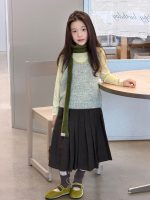 【100-170】トップス 女の子 重ね着 ゆったり 合わせやすい - 画像 (5)