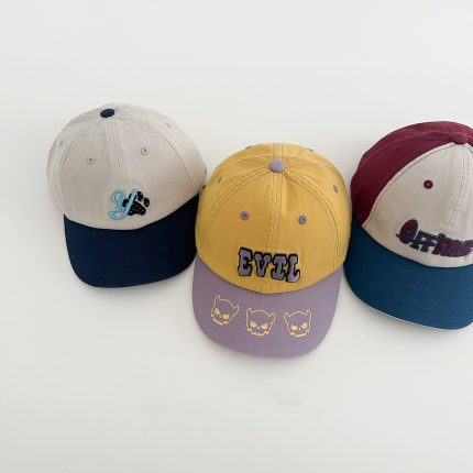 【GOODS】帽子 キャップ 切り替え 刺繍