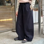 【100-170】パンツ 女の子 切り替え 快適 カジュアル - 画像 (9)