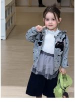 【80-140】アウターorインナーor8分丈パンツ 女の子 おしゃれ 猫柄 星モチーフ - 画像 (15)