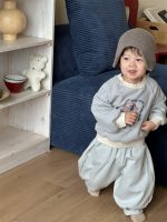 【73-110】パーカー ズボン 長袖 ストライブ 男の子 - 画像 (3)