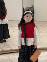 【90-140】ニットベスorパンツ 女の子 レース 韓国風 ガーリー 花柄 - 画像 (14)