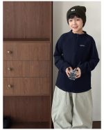 【90-160】トレーナー 男の子 厚手 あったか 防寒 着回しやすい - 画像 (9)