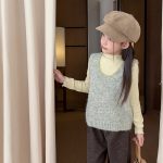 【100-170】トップス 女の子 重ね着 ゆったり 合わせやすい - 画像 (7)