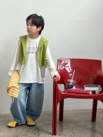 【100-170】長袖Tシャツ 男の子 英字プリント ゆったり 着回しやすい - 画像 (13)