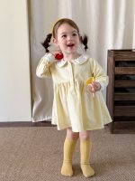 【73-110】ワンピースorカーディガン 女の子 折り襟 スウィート - 画像 (6)