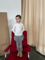 【90-140】長袖 インナー 女の子 フリルカラー やわらか素材 - 画像 (22)