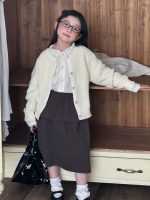 【100-150】ブラウスorスカート 女の子 レースフリル 韓国風 ガーリー - 画像 (21)