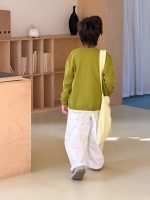【100-170】ニットカーディガン 男女兼用 刺繍 ふんわり カジュアル - 画像 (41)