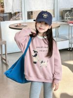 【100-170】トレーナー 女の子 カートゥーン プリント 合わせやすい - 画像 (11)