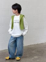 【100-170】長袖Tシャツ 男の子 英字プリント ゆったり 着回しやすい - 画像 (5)