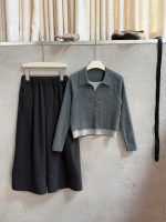 【100-170】トップス 女の子 レイヤード ニット 折り襟 - 画像 (8)