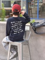 【100-170】長袖Tシャツ 男の子 英字プリント ゆったり 着回しやすい - 画像 (26)