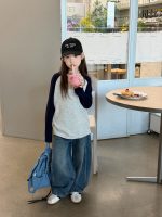 【100-170】長袖Ｔシャツ 女の子 ラグラン ストレッチ シンプル - 画像 (6)