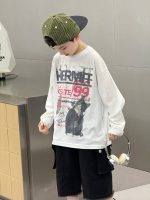 【90-160】長袖トップス 男の子 ストリート風 プリント カジュアル - 画像 (6)