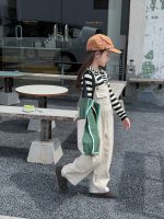 【100-170】トップスorパンツ 女の子 コーデュロイ カジュアル - 画像 (6)