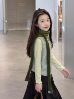 【100-170】トップス 女の子 重ね着 ゆったり 合わせやすい - 画像 (3)