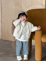 【73-110】アウター リバーシブル 無地/チェック柄 ハイネック 男の子 - 画像 (8)