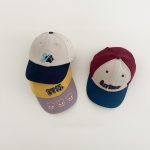 【GOODS】帽子 キャップ 切り替え 刺繍 - 画像 (4)