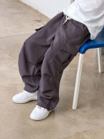 【100-170】スウェットパンツ 男の子 ゆったり 韓国風 ポケット付き ストレート - 画像 (12)