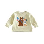 【90-140】長袖Tシャツ 女の子 カートゥーン プリント - 画像 (6)