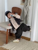 【73-110】ベスト パーカー 配色 フード付き プリント カジュアル 男の子 - 画像 (5)