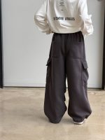 【100-170】スウェットパンツ 男の子 ゆったり 韓国風 ポケット付き ストレート - 画像 (13)