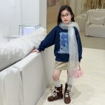 【100-170】トレーナー 女の子 カートゥーン プリント カジュアル - 画像 (8)