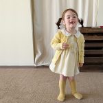 【73-110】ワンピースorカーディガン 女の子 折り襟 スウィート - 画像 (8)