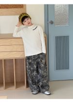 【100-160】長袖トップス 男の子 英字刺繍 モックネック 着回しやすい - 画像 (24)
