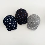 【GOODS】帽子 キャップ ドット柄 レトロ 合わせやすい
