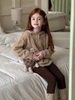 【90-150】ニットセーター 女の子 フード付き もこもこ あったか - 画像 (15)