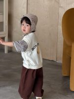 【73-110】ベスト Tシャツ ストライブ カジュアル 男の子 - 画像 (4)