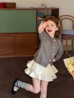 【90-150】カーディガンorスカート 女の子 おしゃれ ふんわり ビーズ付き - 画像 (6)