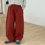【100-170】パンツ 女の子 切り替え 快適 カジュアル - 画像 (11)