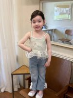 【80-130】カーディガン キャミソール デニムパンツ 女の子 おしゃれ 韓国風 - 画像 (8)