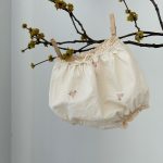 【73-110】トップス ブルマ ワンピース 刺繍 長袖 女の子 - 画像 (6)