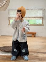 【73-110】アウター パーカー ズボン ニット デニム 切り替え  男の子 - 画像 (6)