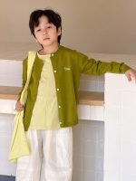 【100-170】ニットカーディガン 男女兼用 刺繍 ふんわり カジュアル - 画像 (40)