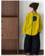 【90-160】ベストorアウター 男の子 韓国風 あったか カジュアル - 画像 (9)