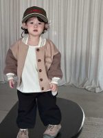 【73-100】アウター 配色 切り替え ボタン 男の子 - 画像 (9)