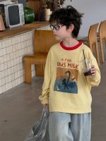 【90-160】パーカー プリント ラウンドネック 長袖 カジュアル 男の子 - 画像 (5)
