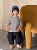 【73-110】ベスト Tシャツ ストライブ カジュアル 男の子 - 画像 (8)