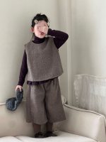 【100-150】インナーorセットアップ 女の子 ゆったり 韓国風 - 画像 (5)