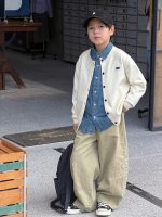 【100-170】カーディガン 男の子 刺繍 プレッピー風 韓国風 カジュアル - 画像 (27)