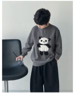【90-160】ニットセーター 男の子 動物柄 厚手 あったか カジュアル - 画像 (15)