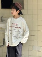 【100-160】長袖Tシャツ 男の子 カジュアル 英字プリント - 画像 (5)