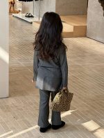 【90-140】二点セット トップス&フレアパンツ 女の子 韓国風 シンプル おしゃれ - 画像 (10)