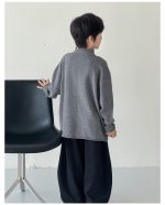 【90-160】ニットセーター 男の子 厚手 防寒 あったか 韓国風 - 画像 (22)
